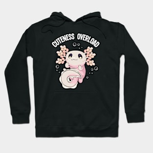 Axolotl - Cuteness Overload Kawaii Lurch Hoodie